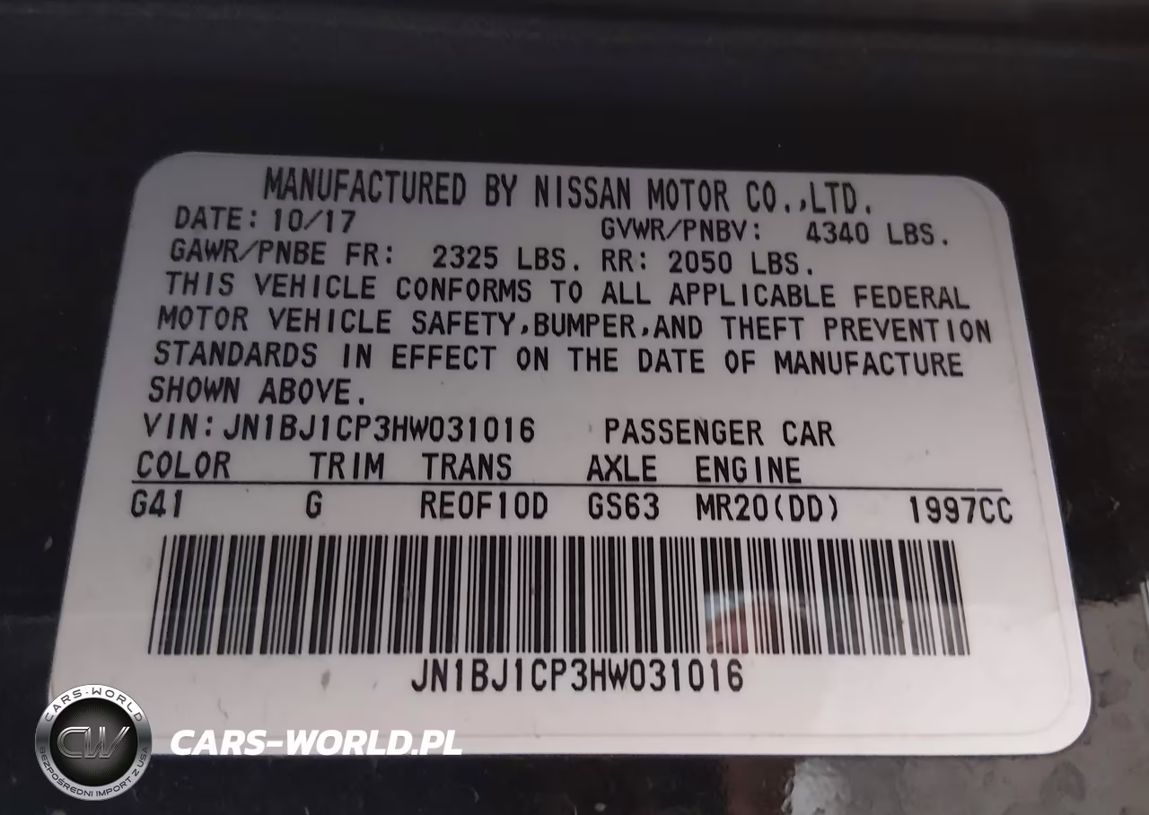 2017 Nissan Rogue Sport S VIN:JN1BJ1CP3HW031016 - 9