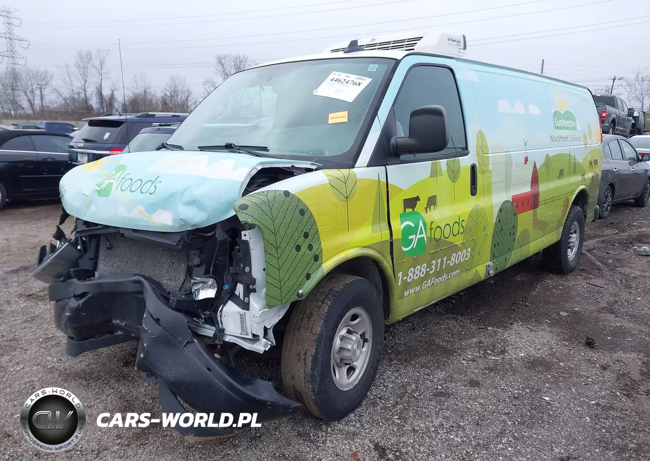 2019 Chevrolet Express 2500 Work Van VIN:1GCWGBFP0K1204509 - 2