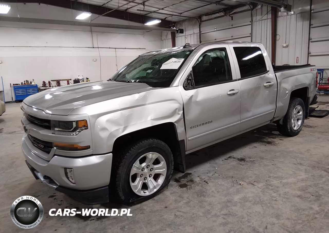 2018 Chevrolet Silverado 1500 2Lt VIN:3GCUKREC5JG646098 - 2