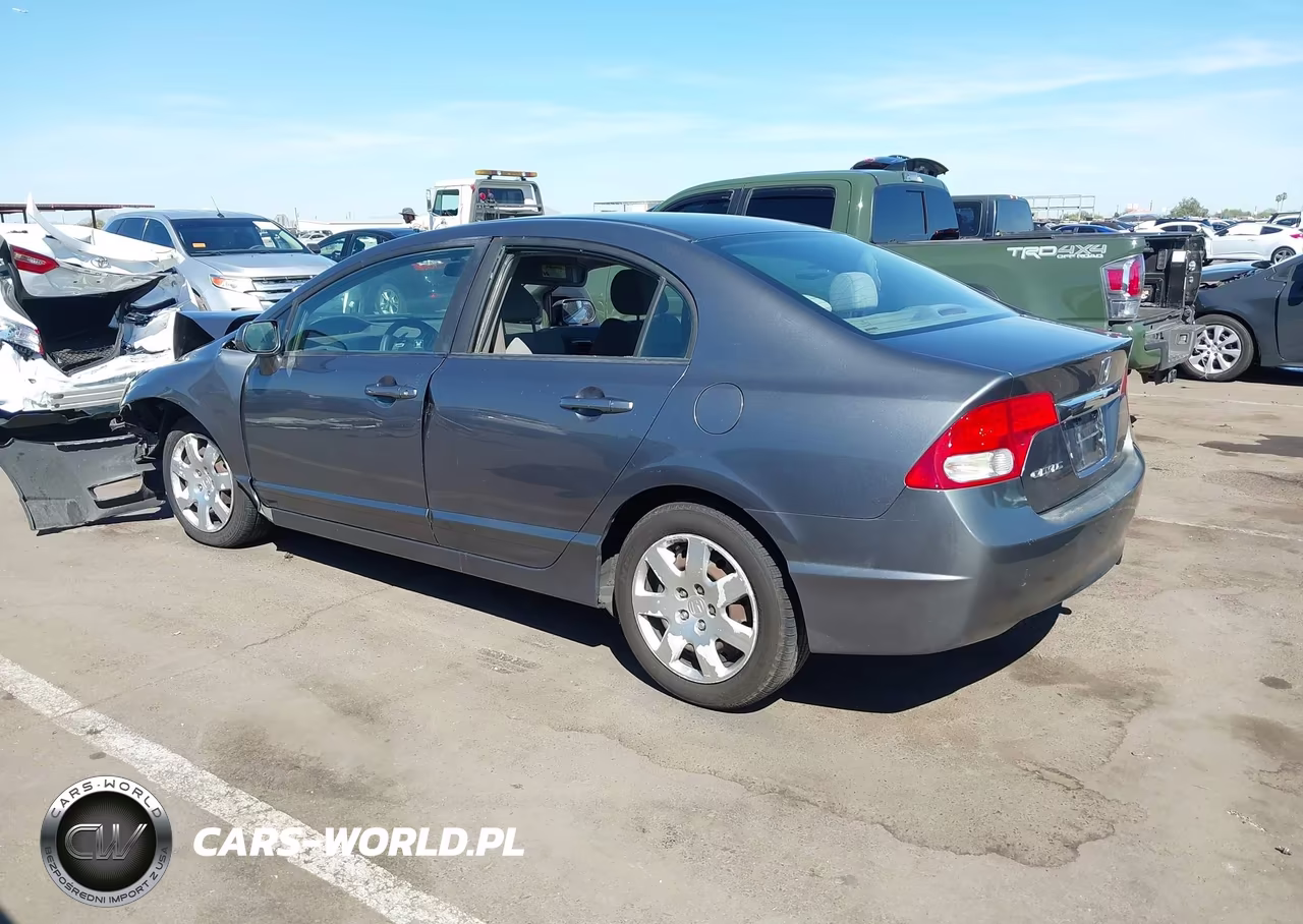 2010 Honda Civic Lx VIN:19XFA1F59AE045091 - 3