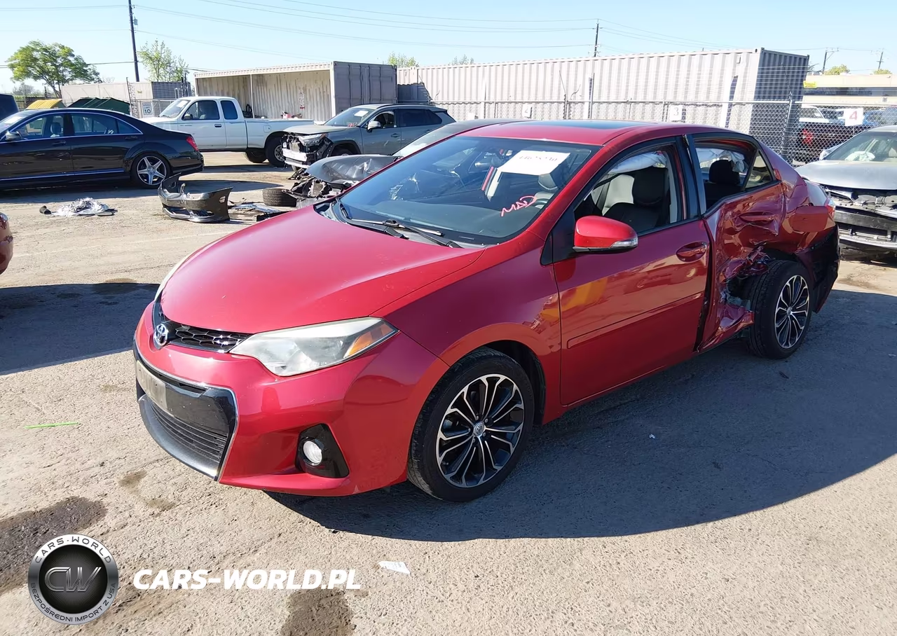 2014 Toyota Corolla S Premium VIN:5YFBURHE5EP086484 - 2