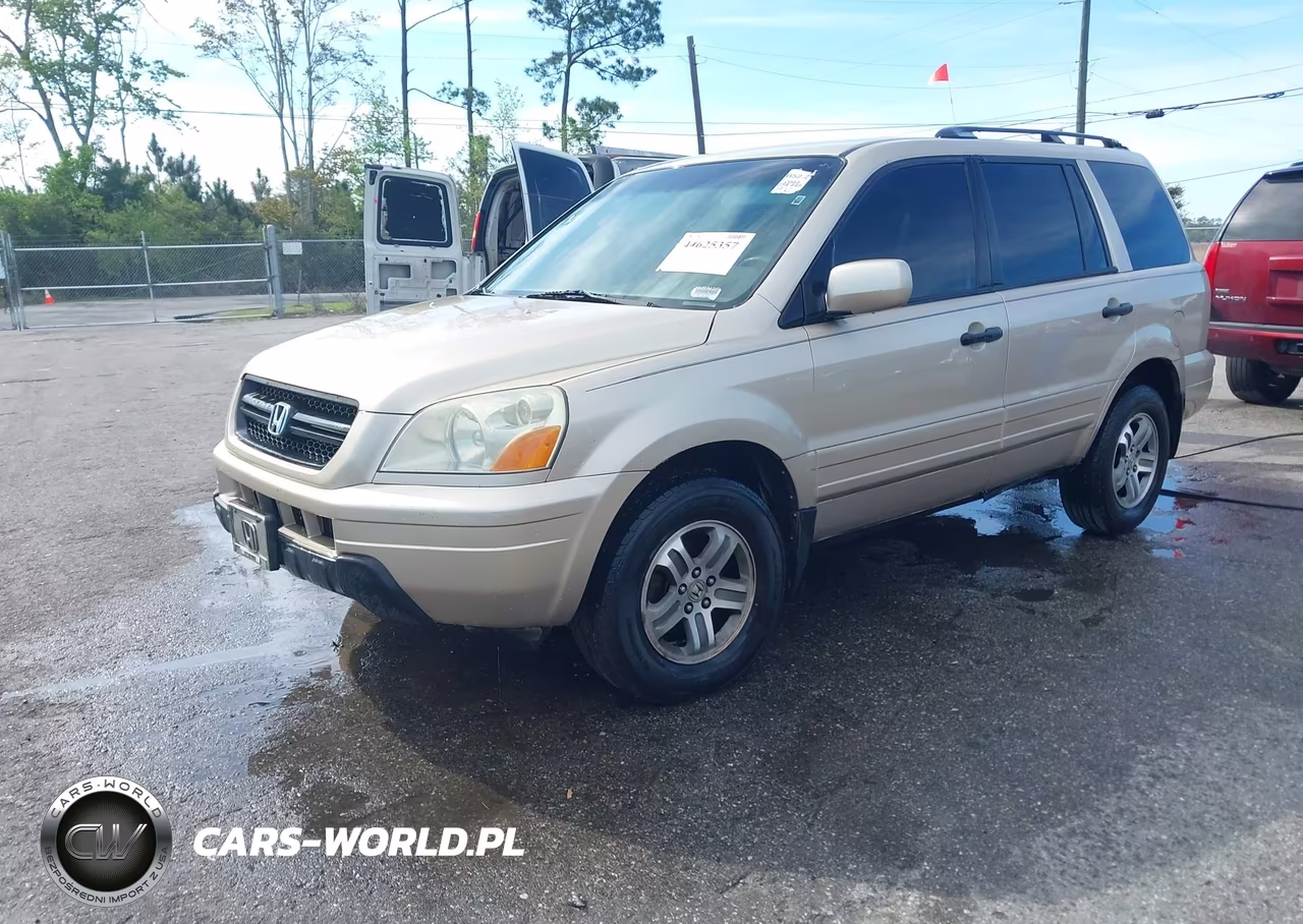 2003 Honda Pilot Ex VIN:2HKYF184X3H566270 - 2