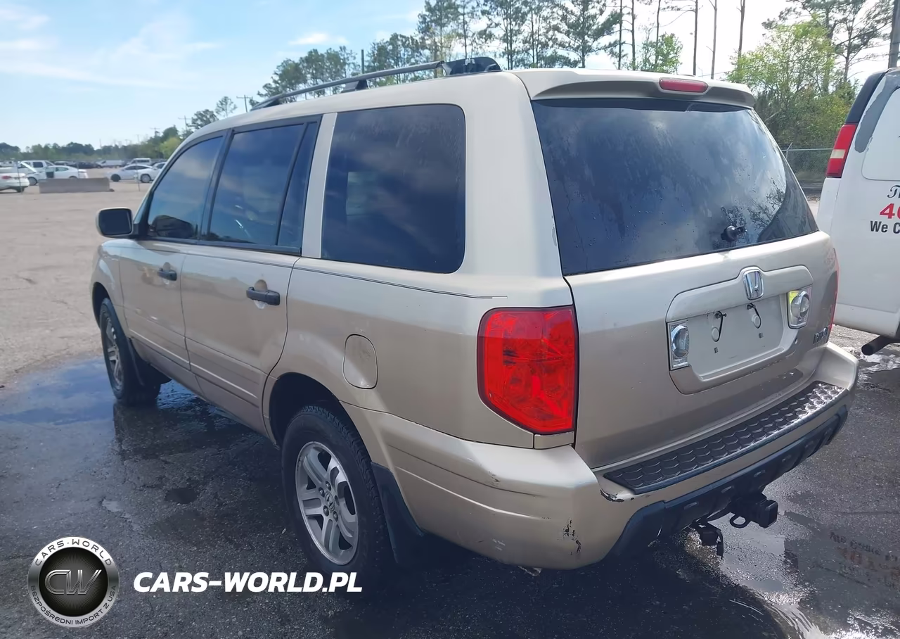 2003 Honda Pilot Ex VIN:2HKYF184X3H566270 - 3