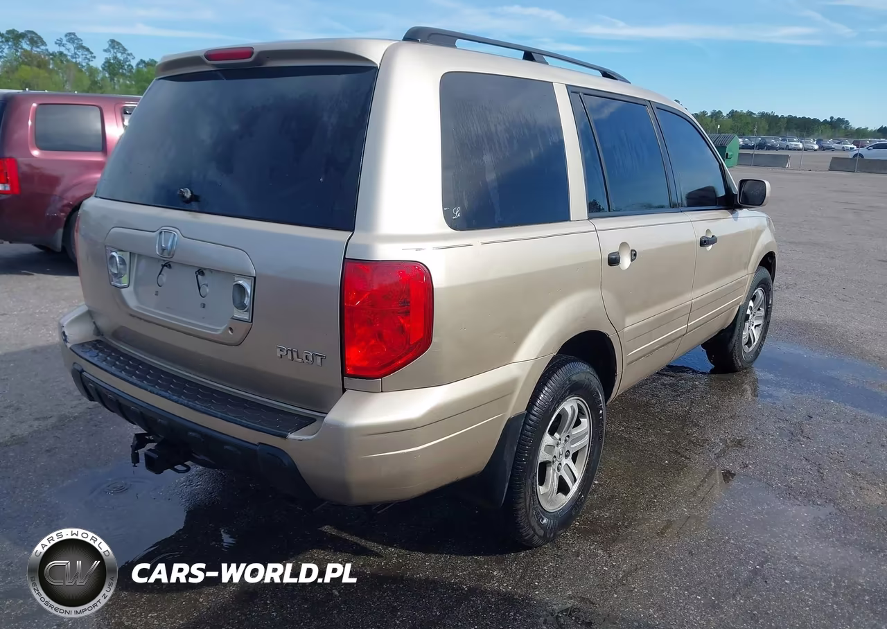 2003 Honda Pilot Ex VIN:2HKYF184X3H566270 - 4