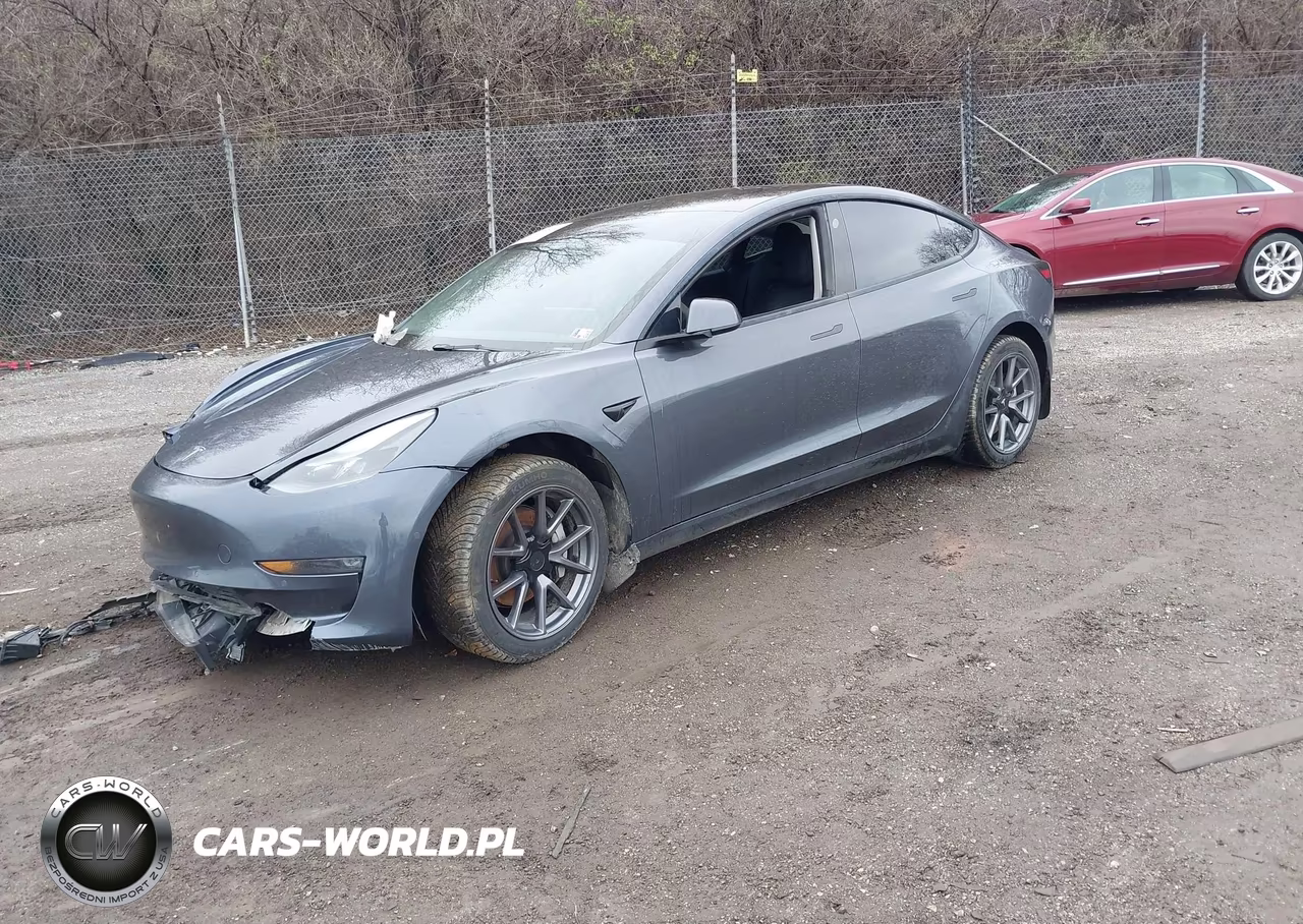 2022 Tesla Model 3 Long Range Dual Motor All-Wheel Drive VIN:5YJ3E1EB5NF256609 - 2