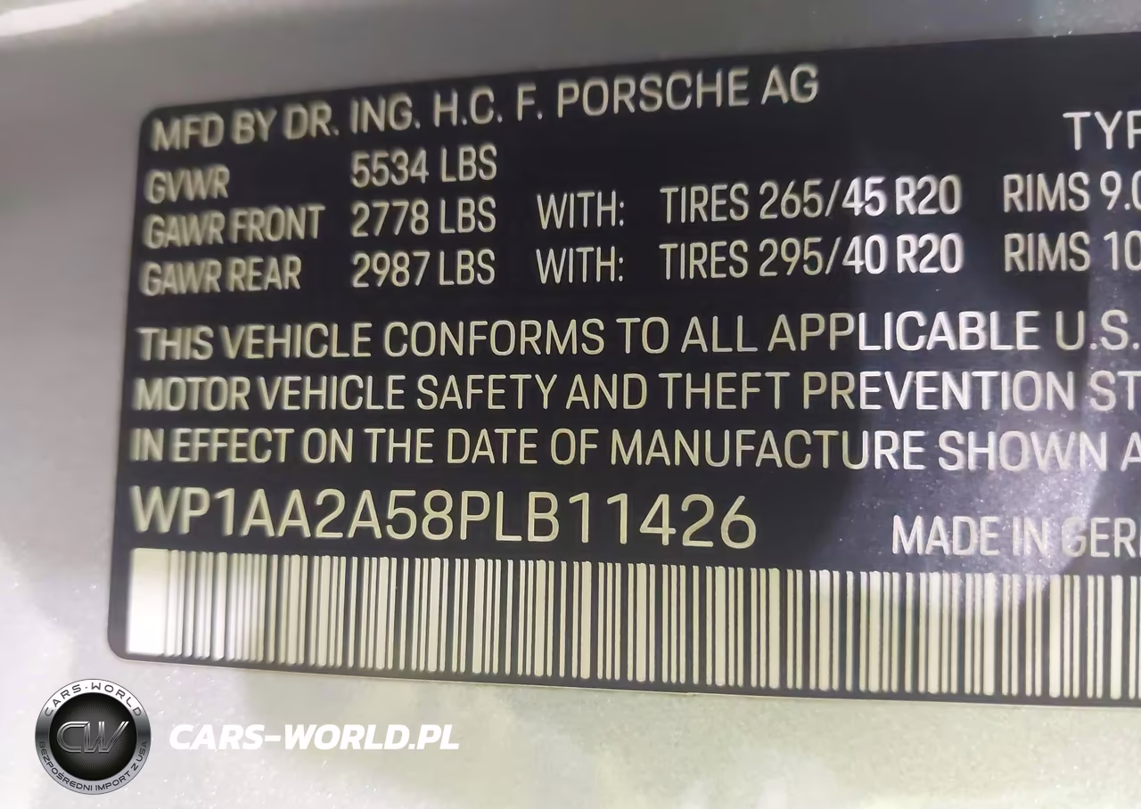 2023 Porsche Macan T VIN:WP1AA2A58PLB11426 - 9