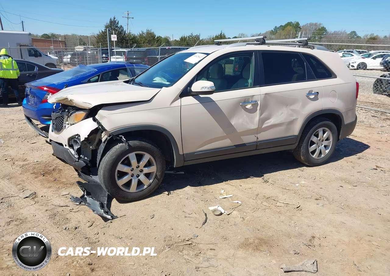 2012 Kia Sorento Lx VIN:5XYKT4A69CG206183 - 2
