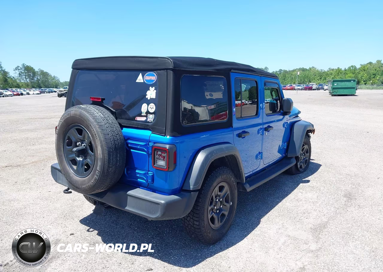 2024 Jeep Wrangler 4-Door Sport 4X4 VIN:1C4PJXDN4RW109369 - 4