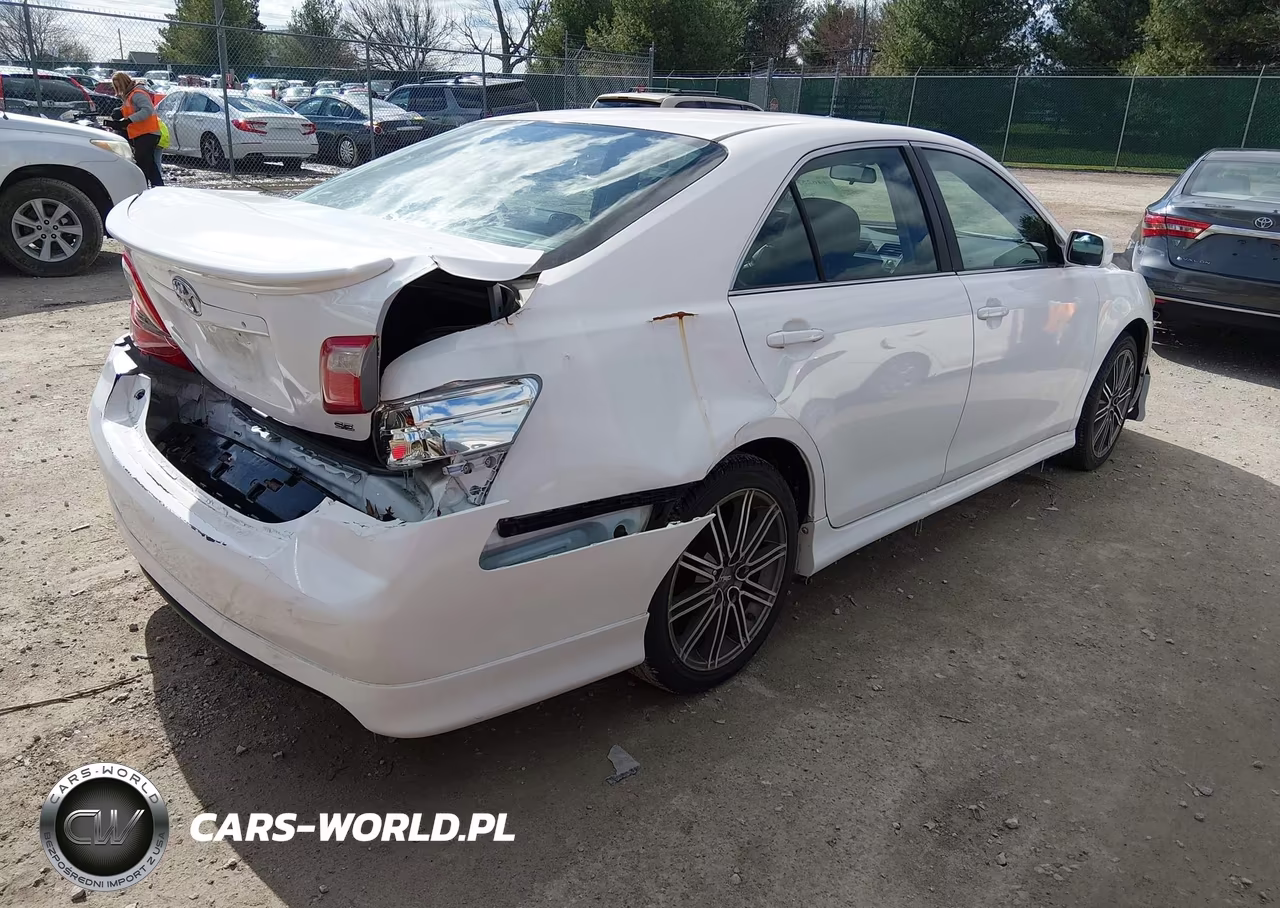 2007 Toyota Camry Se V6 VIN:4T1BK46K77U524280 - 4