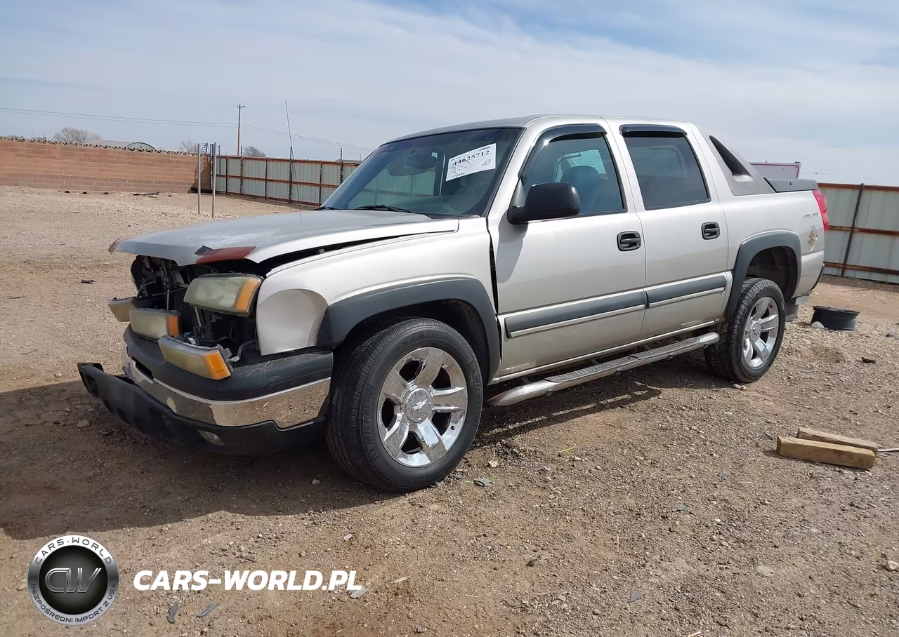 2004 Chevrolet Avalanche 1500 VIN:3GNEK12T04G162927 - 2