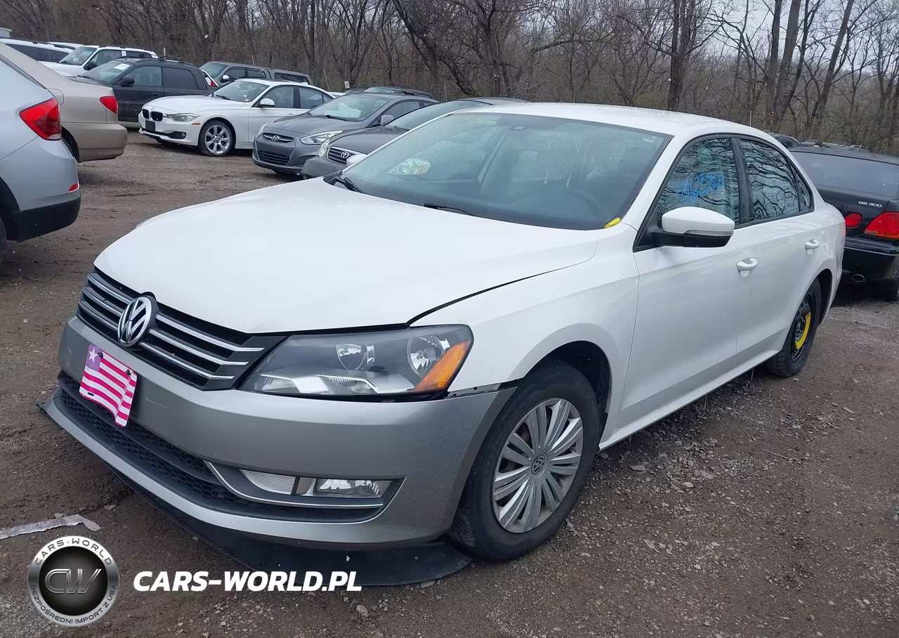 2014 Volkswagen Passat 1.8T S VIN:1VWAT7A31EC037395 - 2