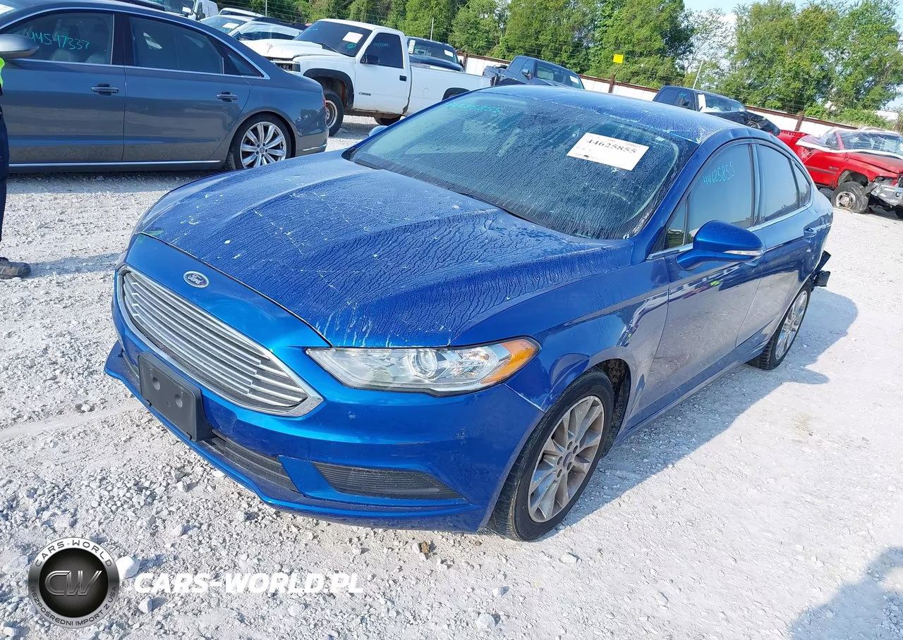 2017 Ford Fusion Se VIN:3FA6P0H73HR236781 - 2