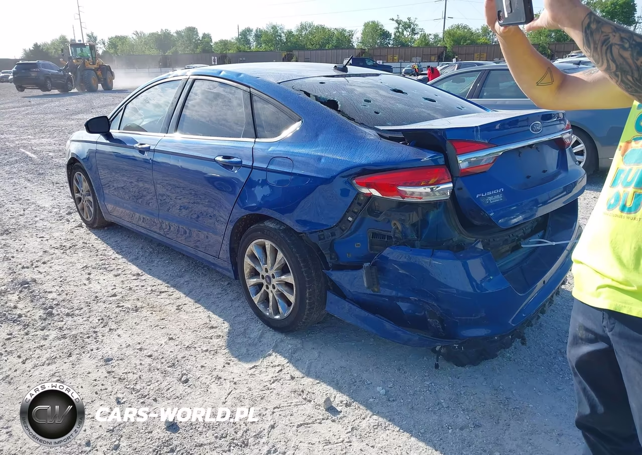 2017 Ford Fusion Se VIN:3FA6P0H73HR236781 - 3
