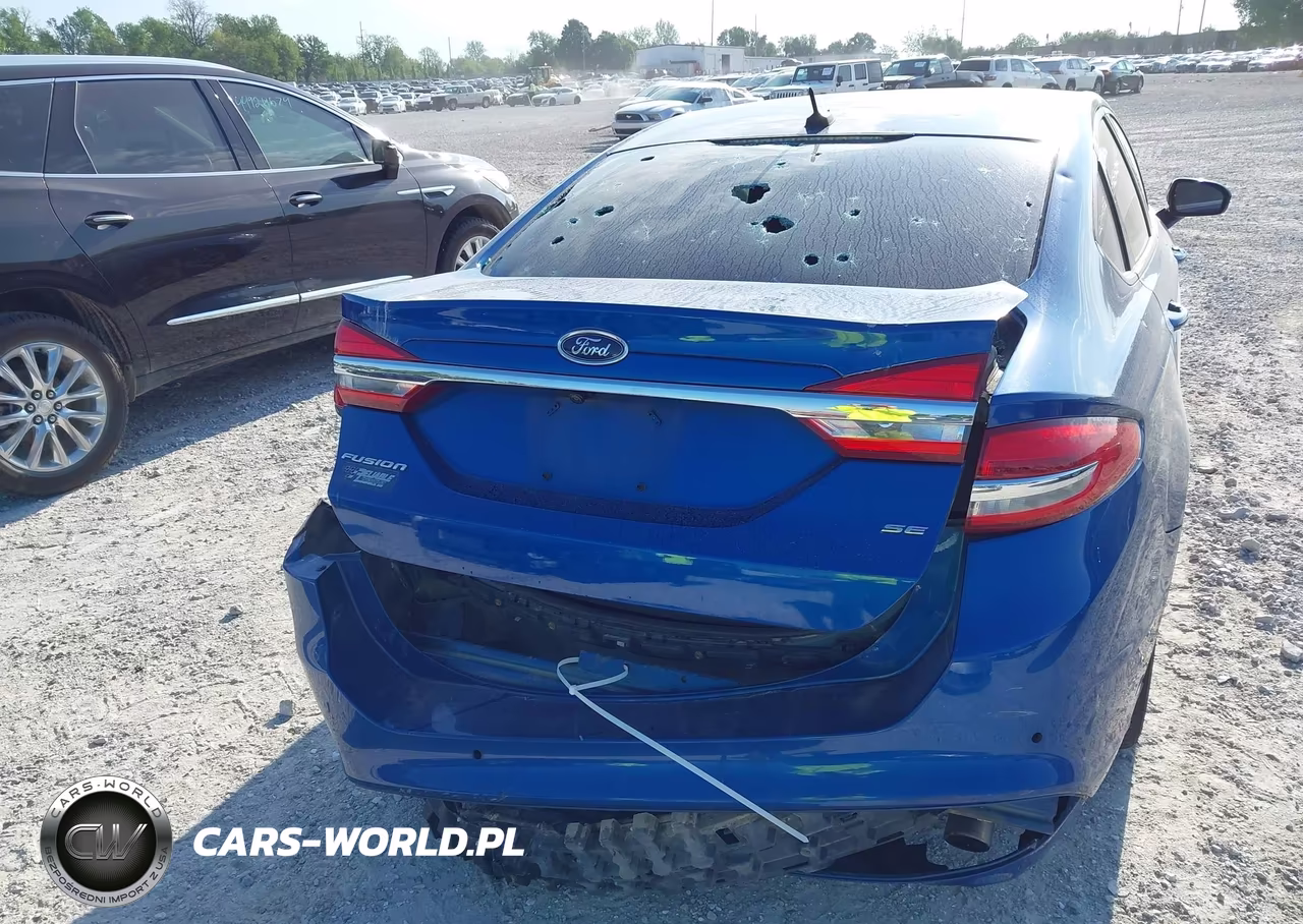 2017 Ford Fusion Se VIN:3FA6P0H73HR236781 - 6