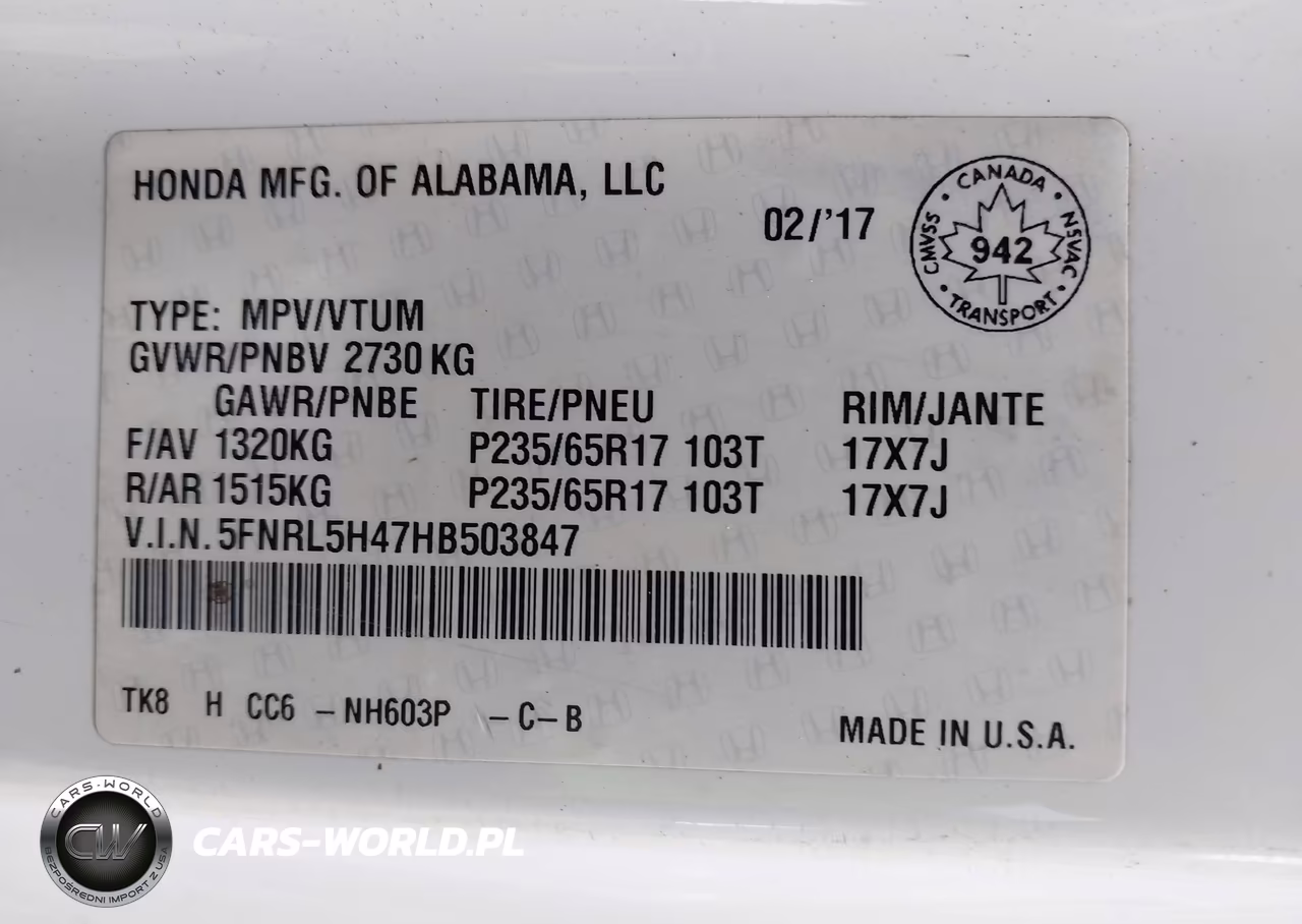 2017 Honda Odyssey Ex VIN:5FNRL5H47HB503847 - 9
