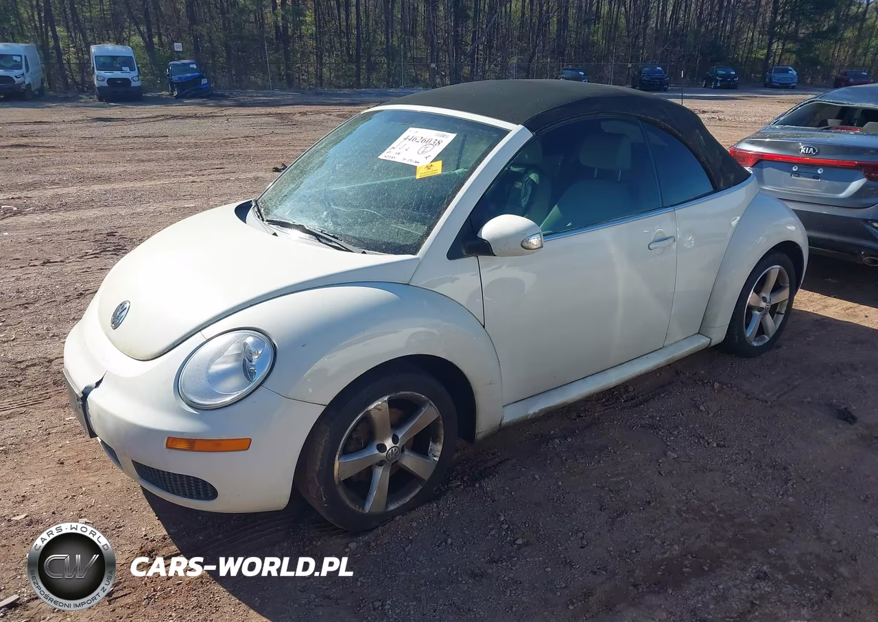 2007 Volkswagen New Beetle Triple White VIN:3VWFF31Y17M412169 - 2