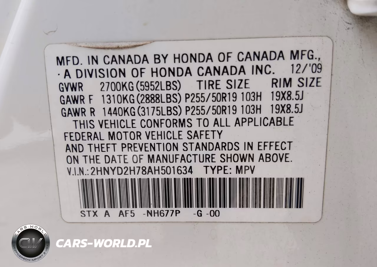 2010 Acura Mdx Advance Package VIN:2HNYD2H78AH501634 - 9