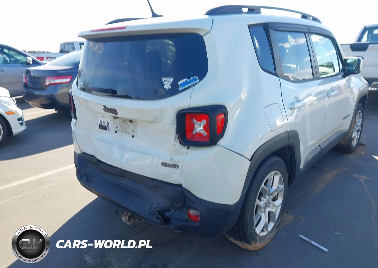 2017 Jeep Renegade Latitude Fwd VIN:ZACCJABB7HPF59971 - 17