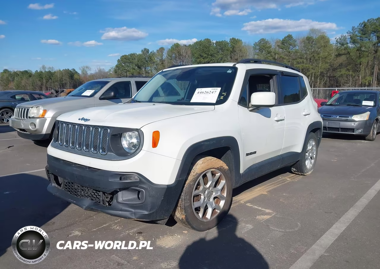 2017 Jeep Renegade Latitude Fwd VIN:ZACCJABB7HPF59971 - 2