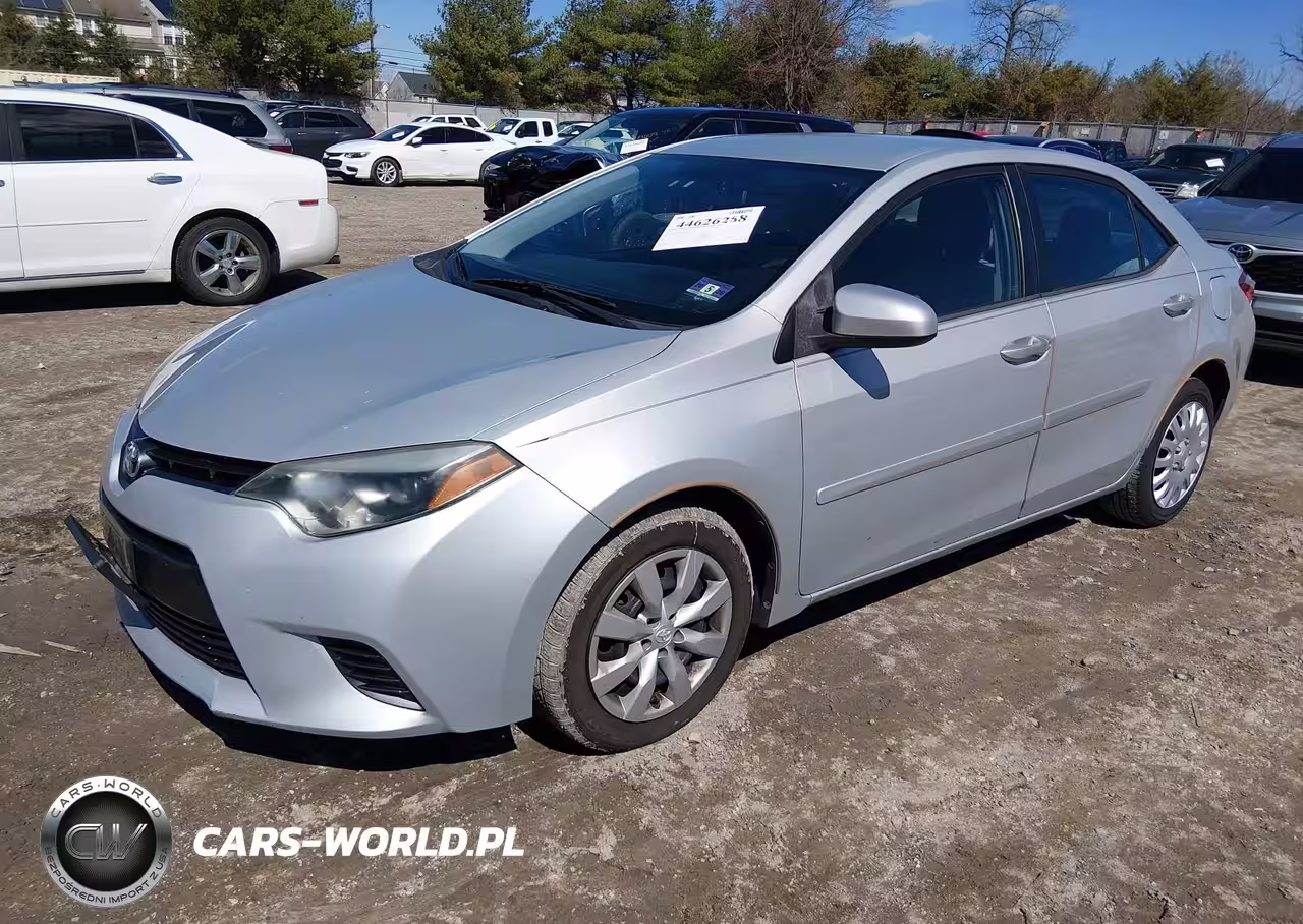 2015 Toyota Corolla Le VIN:2T1BURHE6FC350152 - 2