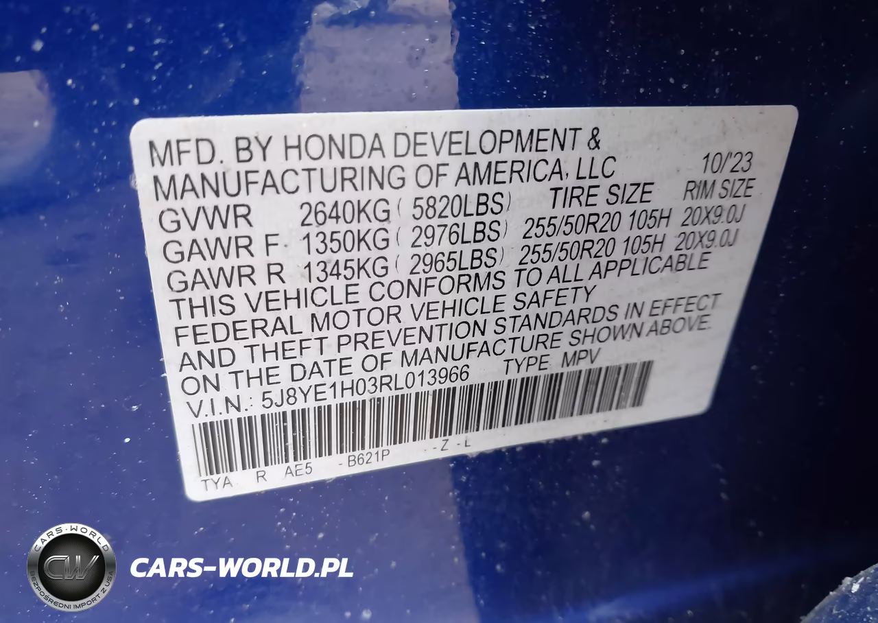 2024 Acura Mdx A-Spec VIN:5J8YE1H03RL013966 - 9