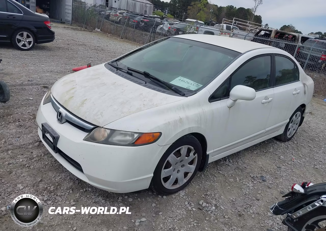 2008 Honda Civic Lx VIN:1HGFA16598L119659 - 2