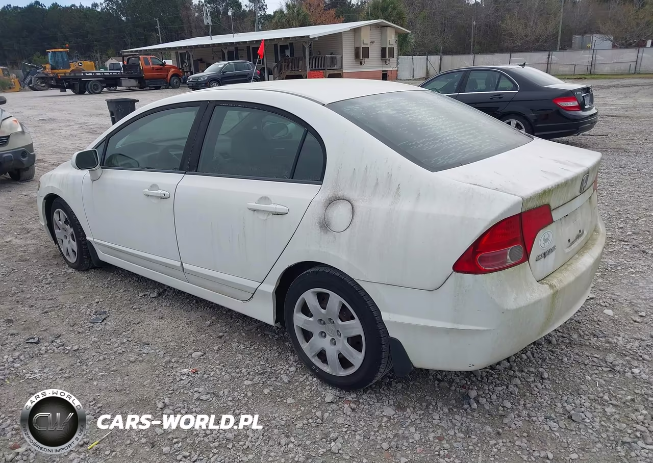 2008 Honda Civic Lx VIN:1HGFA16598L119659 - 3