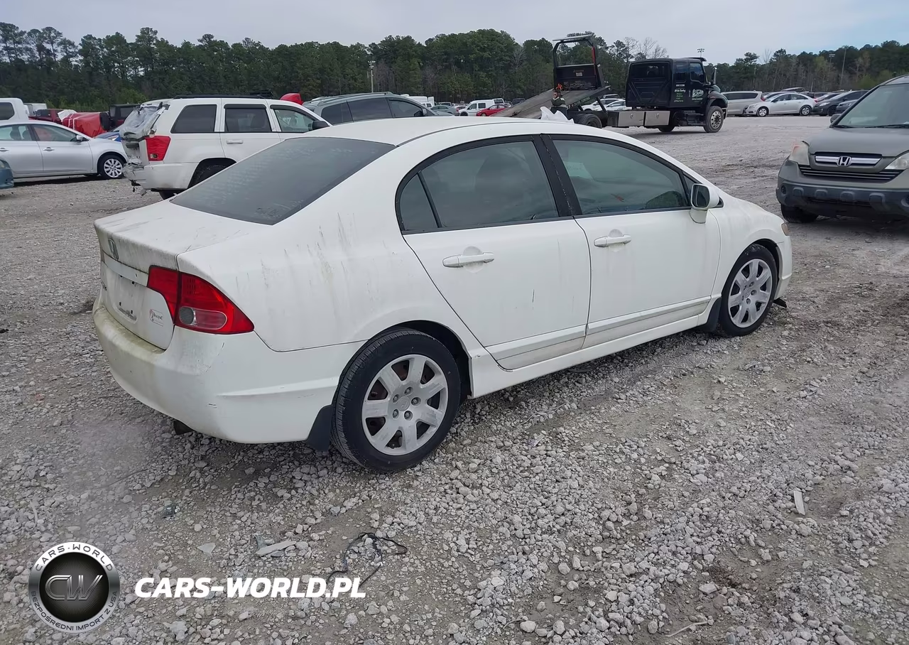 2008 Honda Civic Lx VIN:1HGFA16598L119659 - 4