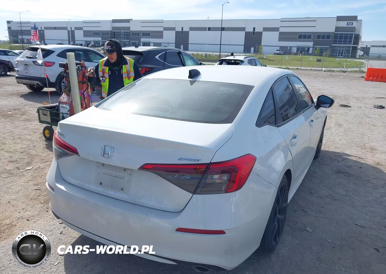 2022 Honda Civic Sport VIN:2HGFE2F50NH579876 - 4