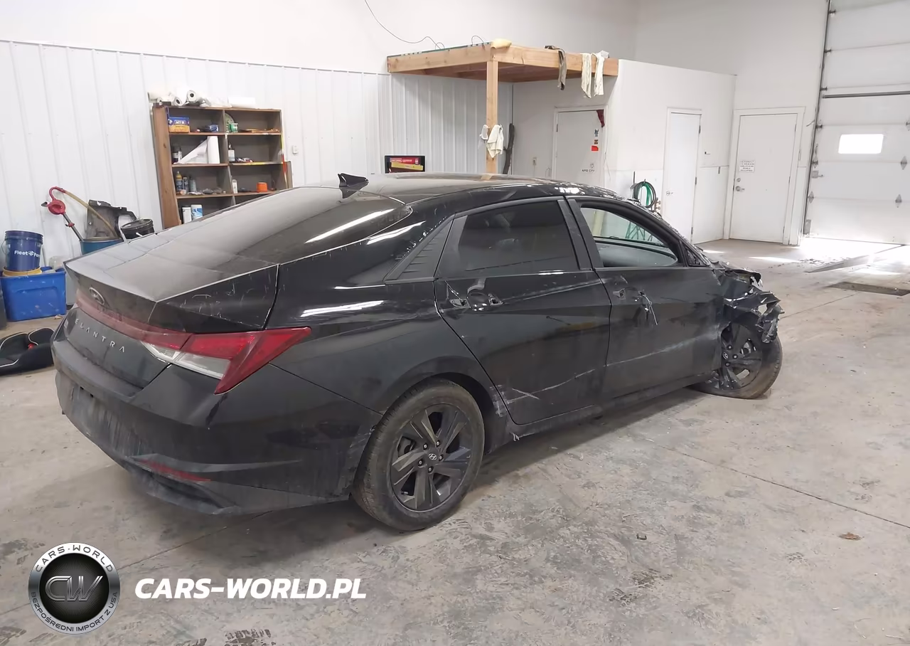 2021 Hyundai Elantra Sel VIN:5NPLM4AG4MH038313 - 4