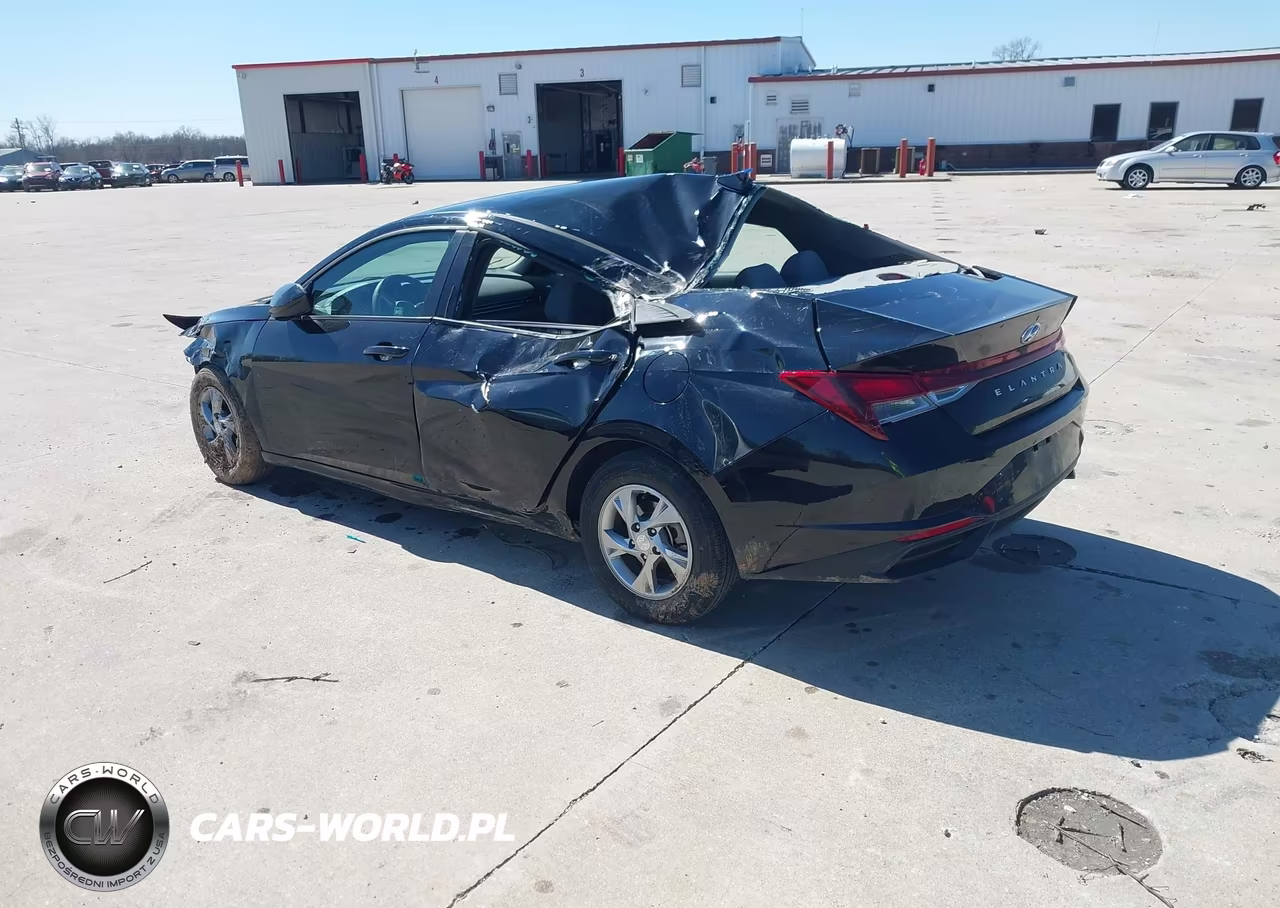 2021 Hyundai Elantra Se VIN:5NPLL4AG6MH050448 - 3
