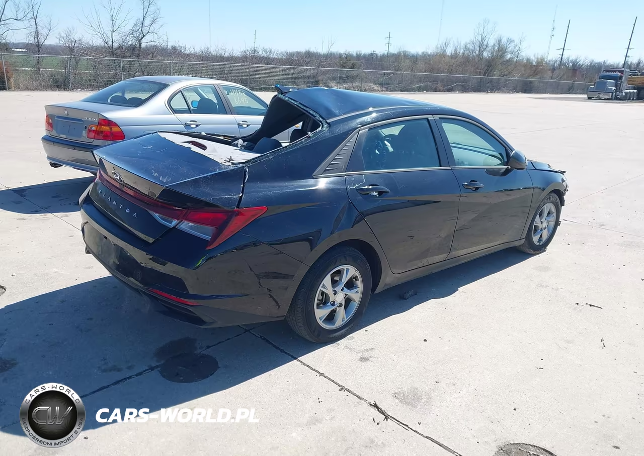 2021 Hyundai Elantra Se VIN:5NPLL4AG6MH050448 - 4