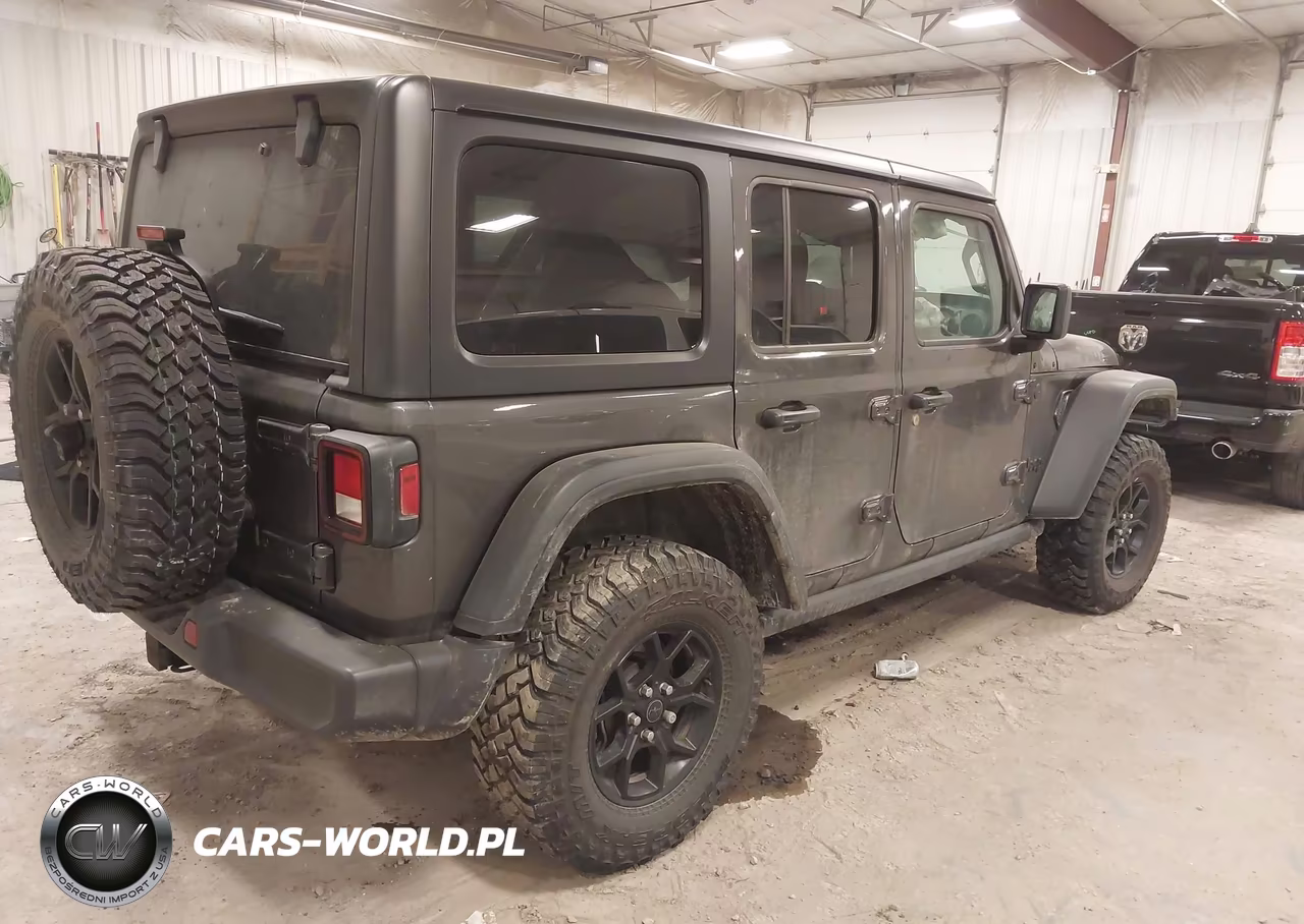 2025 Jeep Wrangler 4-Door Willys 4X4 VIN:1C4PJXDG8SW559615 - 4