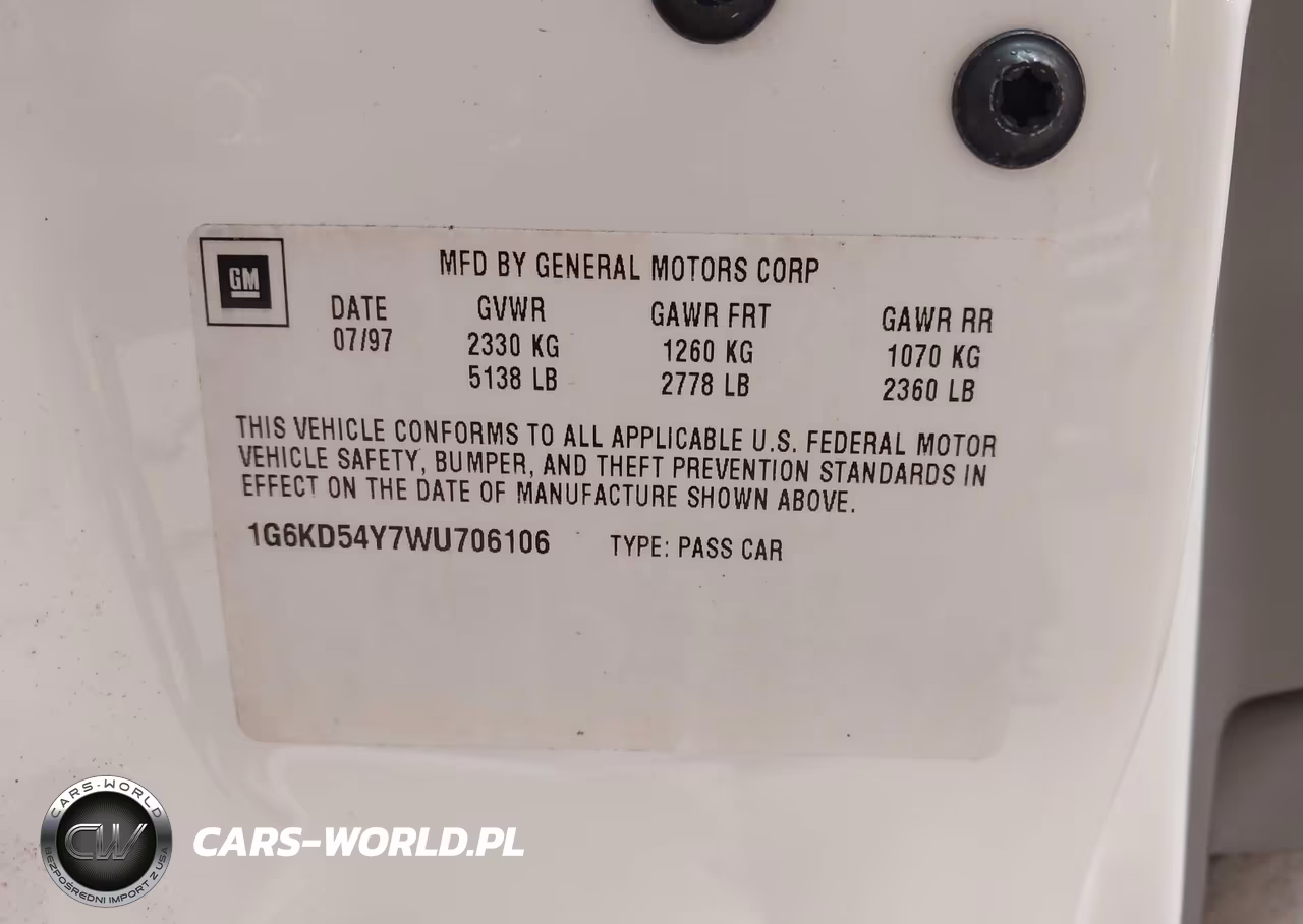 1998 Cadillac Deville Standard VIN:1G6KD54Y7WU706106 - 9
