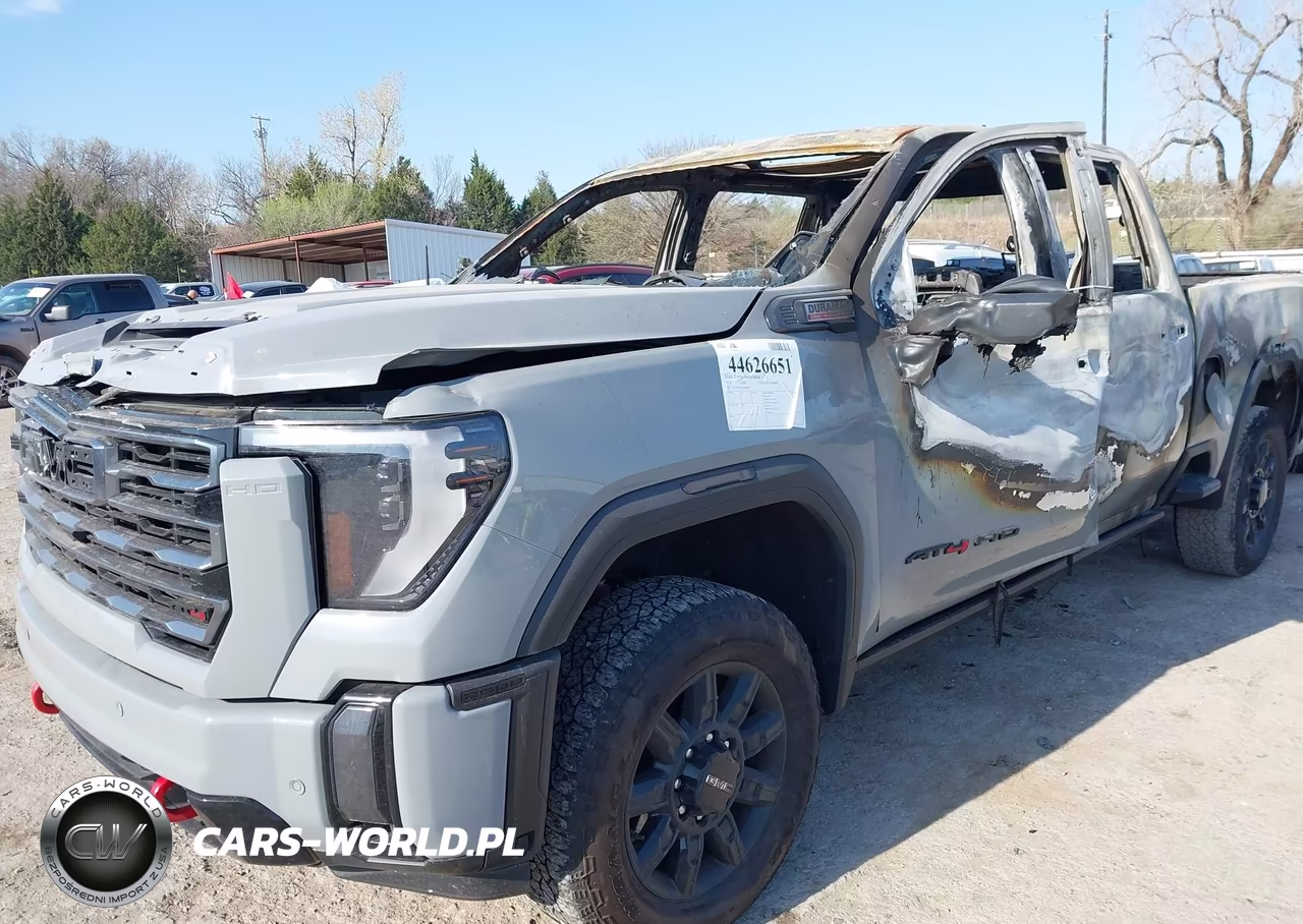 2024 GMC Sierra 2500Hd 4Wd Standard Bed At4 VIN:1GT49PEY2RF407987 - 2