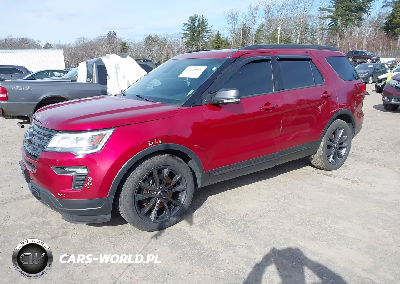 2018 Ford Explorer Xlt VIN:1FM5K7D80JGC51467 - 2