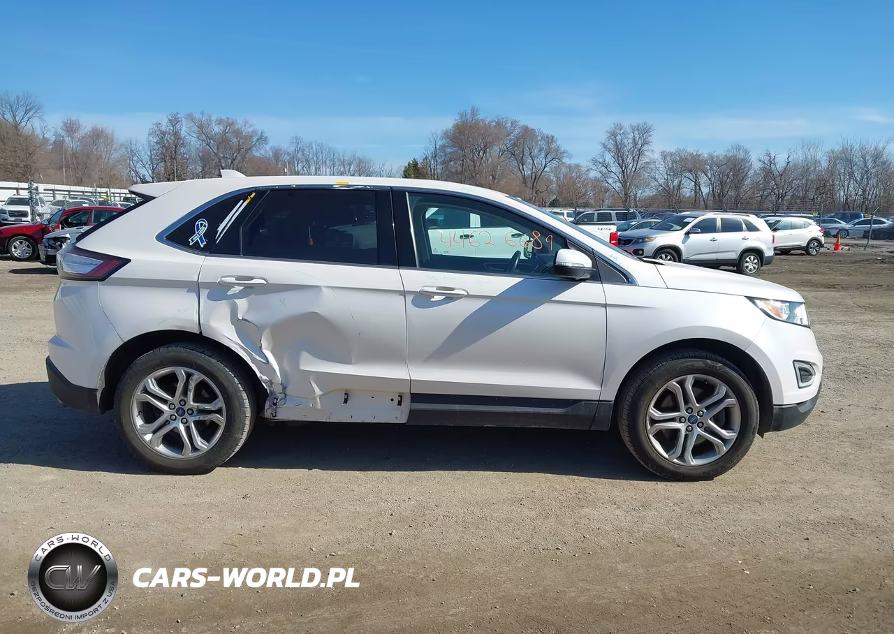 2017 Ford Edge Titanium VIN:2FMPK4K96HBB90856 - 13