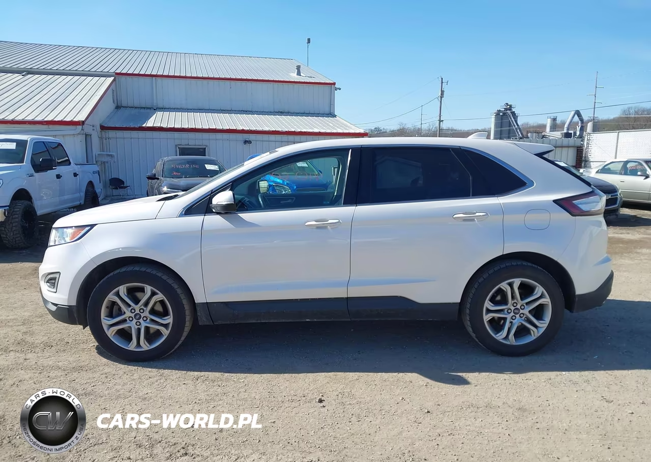 2017 Ford Edge Titanium VIN:2FMPK4K96HBB90856 - 14
