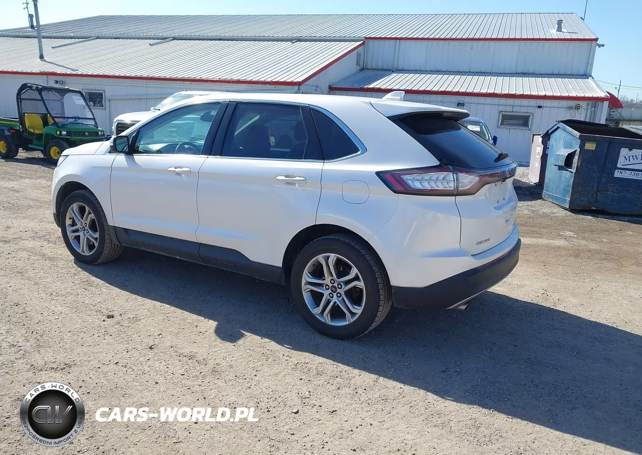 2017 Ford Edge Titanium VIN:2FMPK4K96HBB90856 - 3