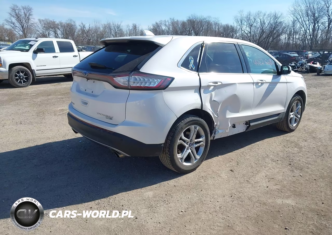 2017 Ford Edge Titanium VIN:2FMPK4K96HBB90856 - 4