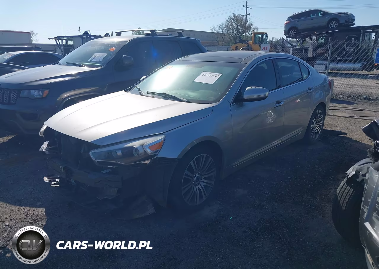 2014 Kia Cadenza Premium VIN:KNALN4D76E5139196 - 2