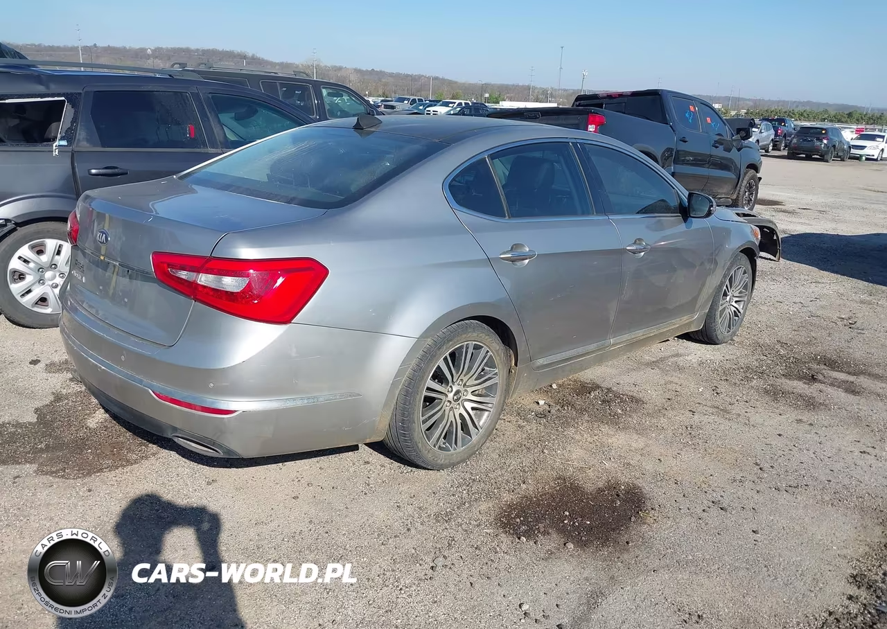 2014 Kia Cadenza Premium VIN:KNALN4D76E5139196 - 4