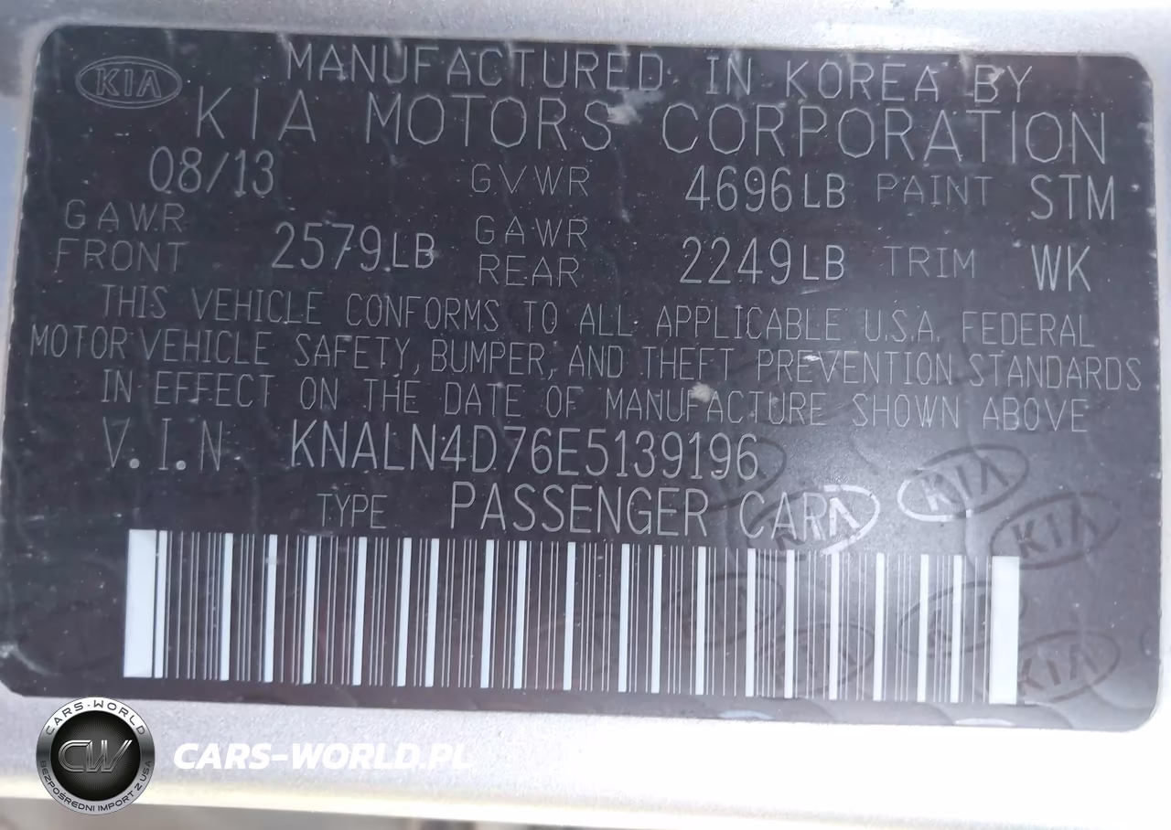 2014 Kia Cadenza Premium VIN:KNALN4D76E5139196 - 9