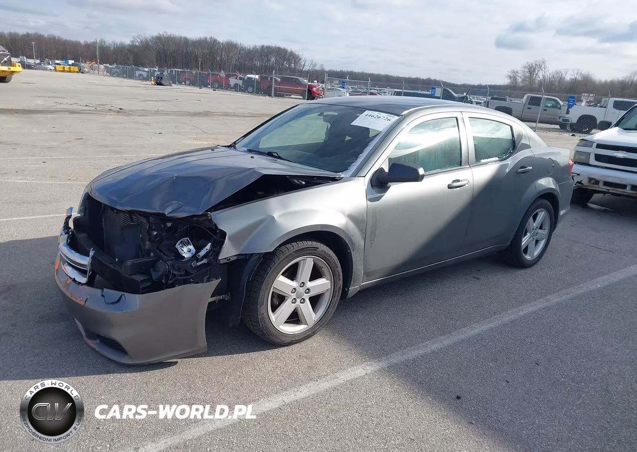 2013 Dodge Avenger Se VIN:1C3CDZAB9DN517820 - 2