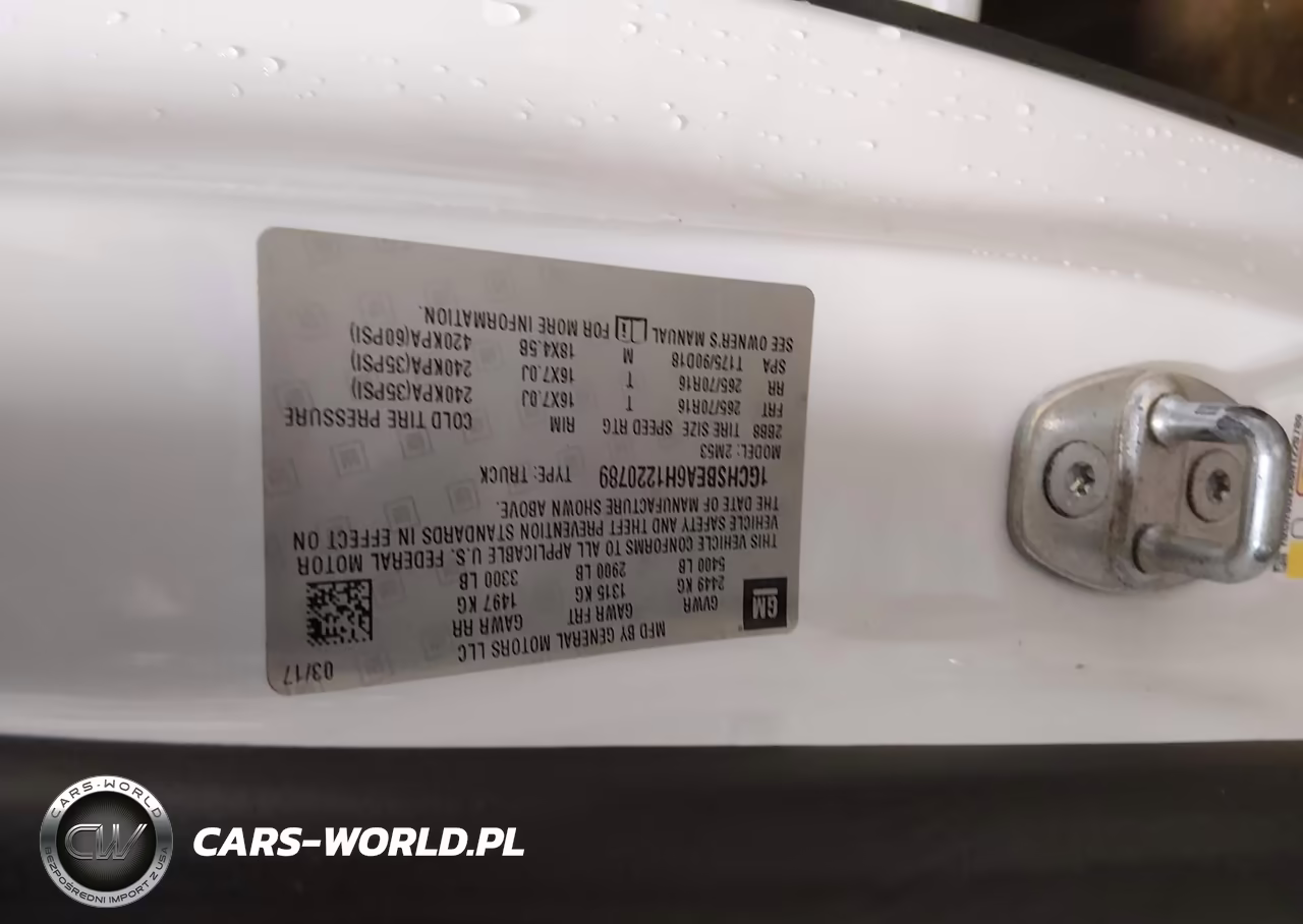 2017 Chevrolet Colorado Wt VIN:1GCHSBEA6H1220789 - 9