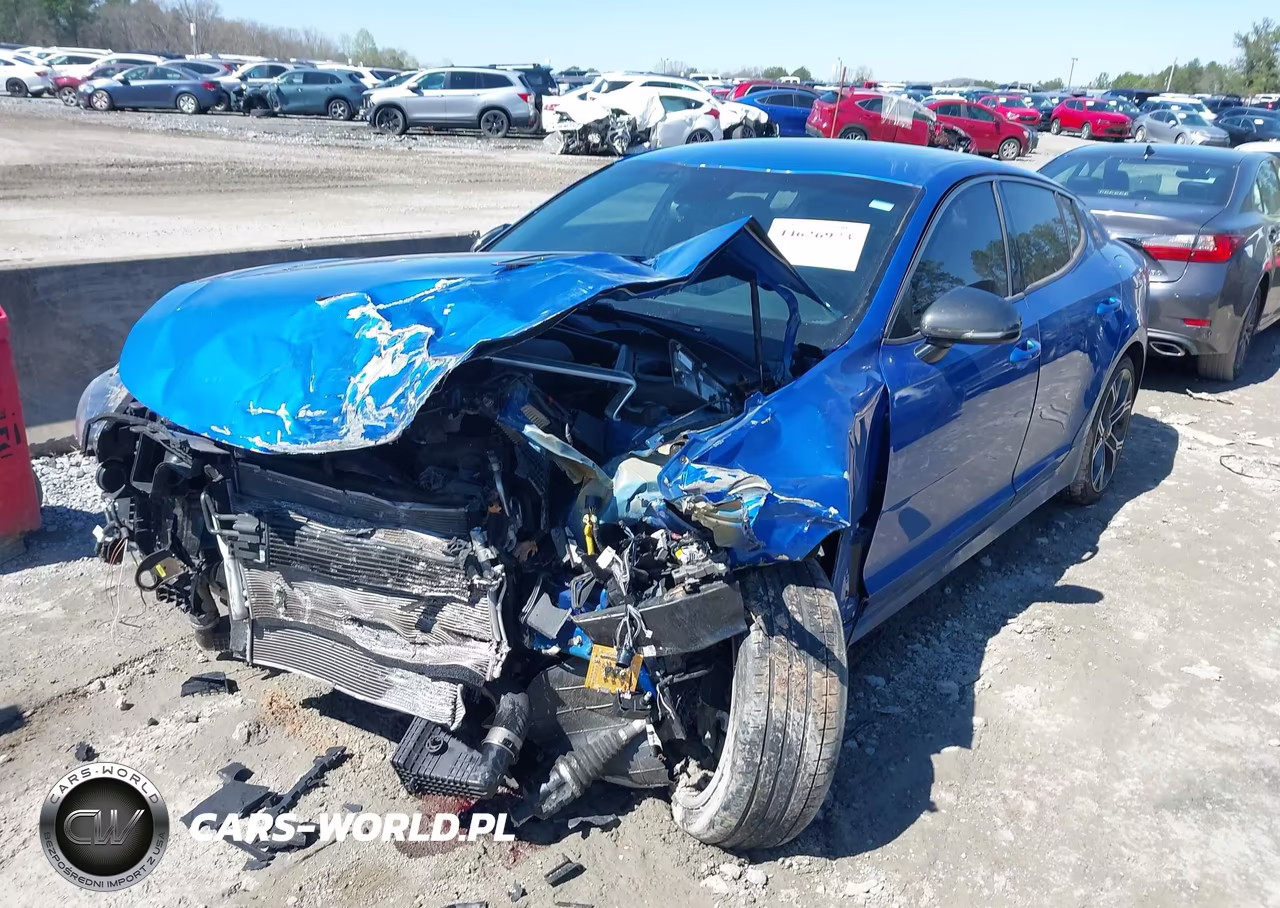 2021 Kia Stinger Gt VIN:KNAE35LC1M6089173 - 2