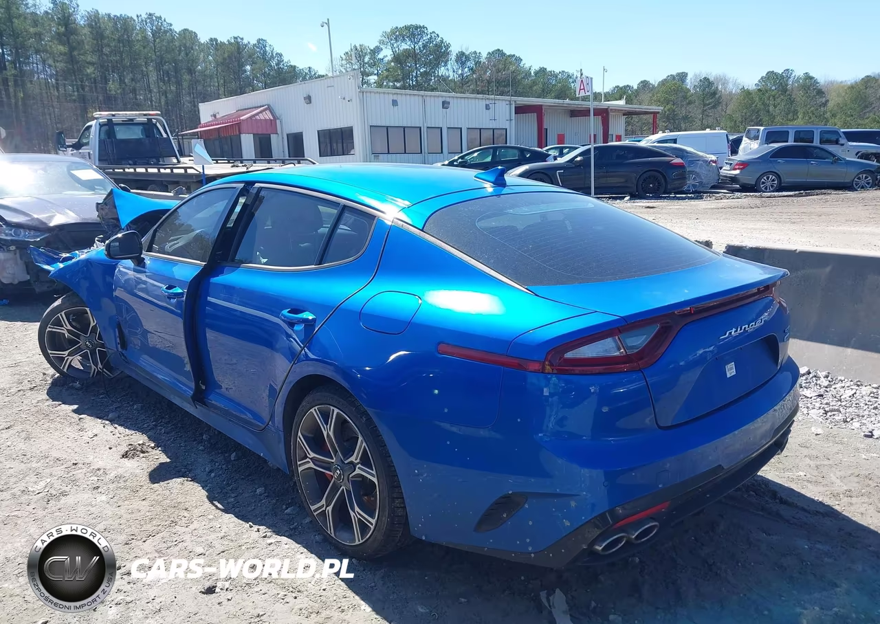2021 Kia Stinger Gt VIN:KNAE35LC1M6089173 - 3