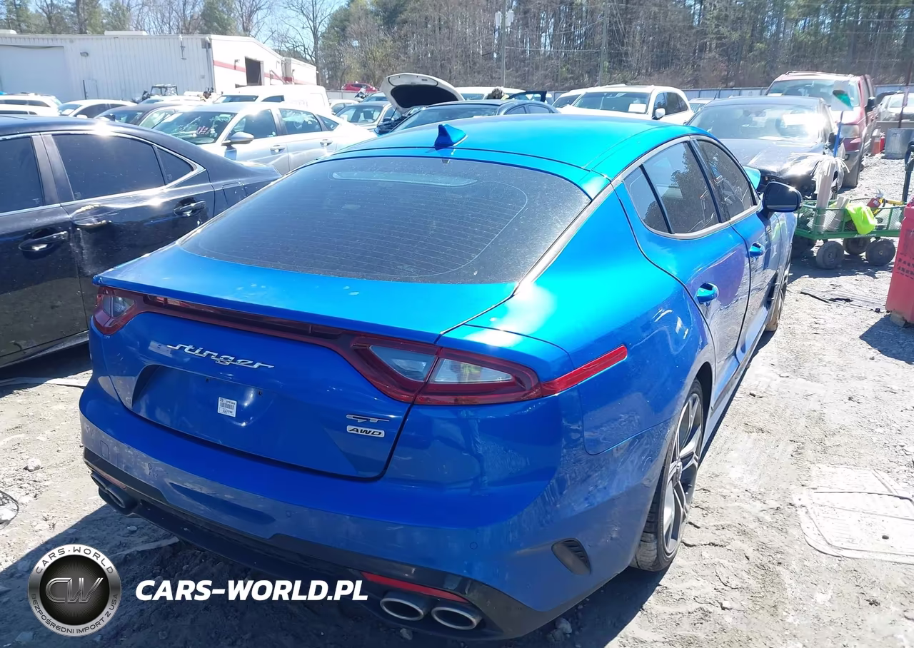 2021 Kia Stinger Gt VIN:KNAE35LC1M6089173 - 4
