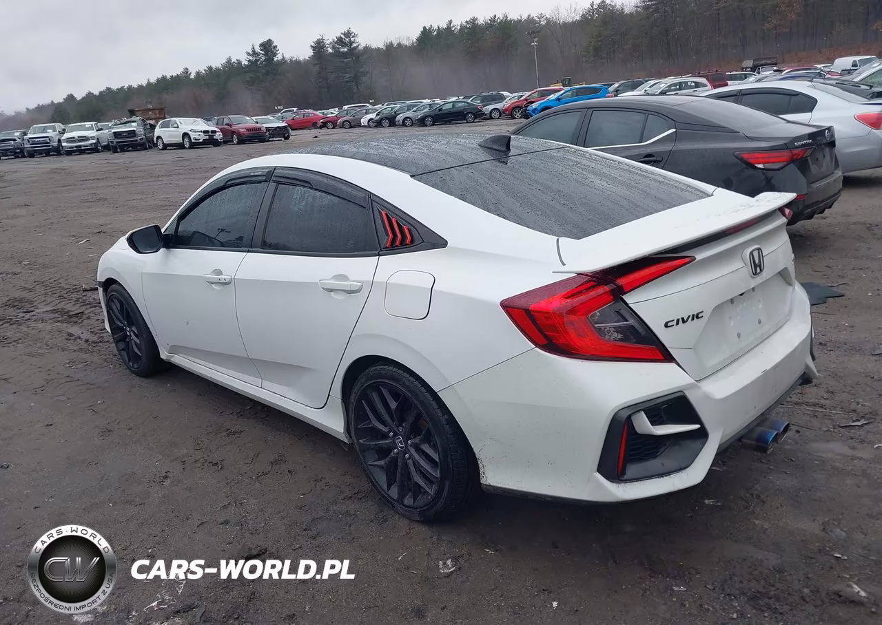 2020 Honda Civic Si Sedan VIN:2HGFC1E51LH709100 - 3