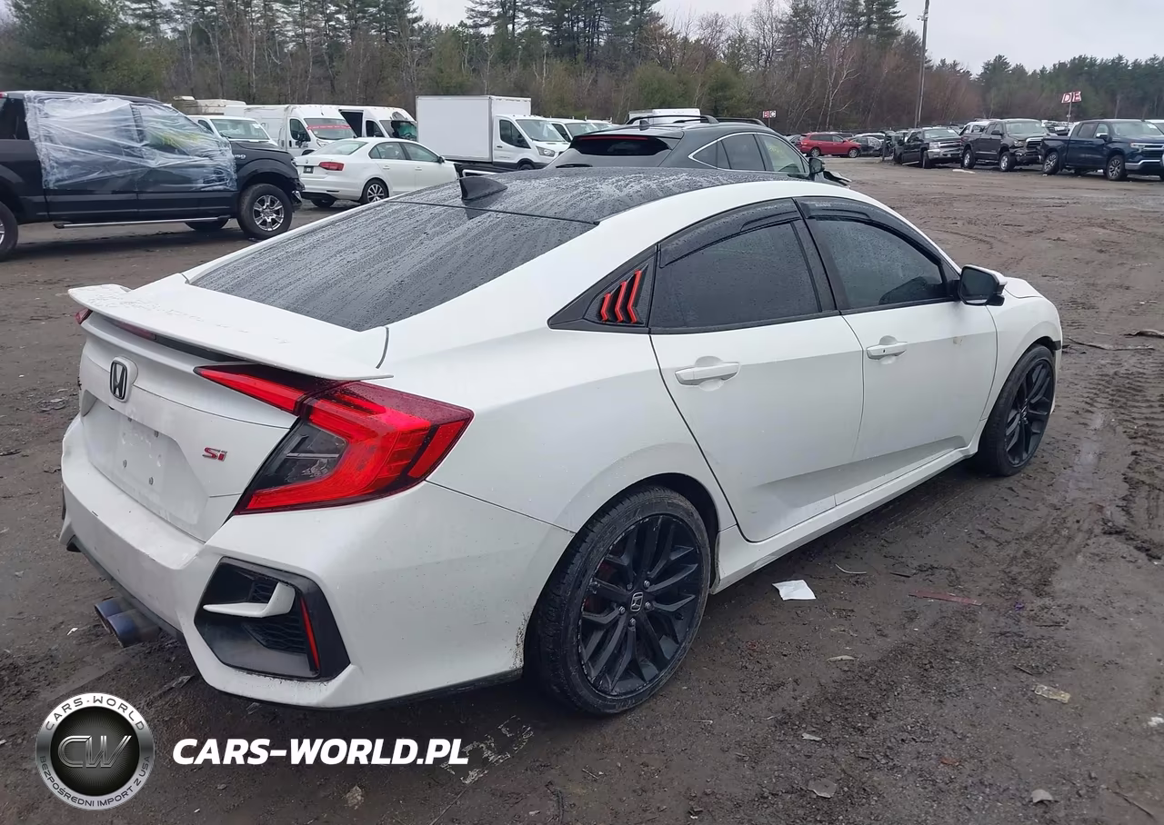 2020 Honda Civic Si Sedan VIN:2HGFC1E51LH709100 - 4